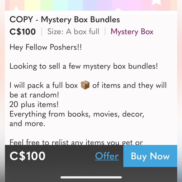 💕Host Pick💕Mystery box various items or to keep resell - Picture 2 of 2